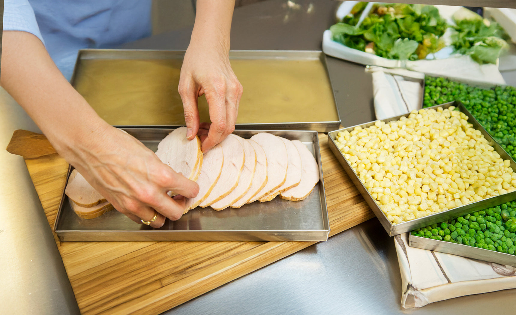 Preparing Food Before Freeze Drying