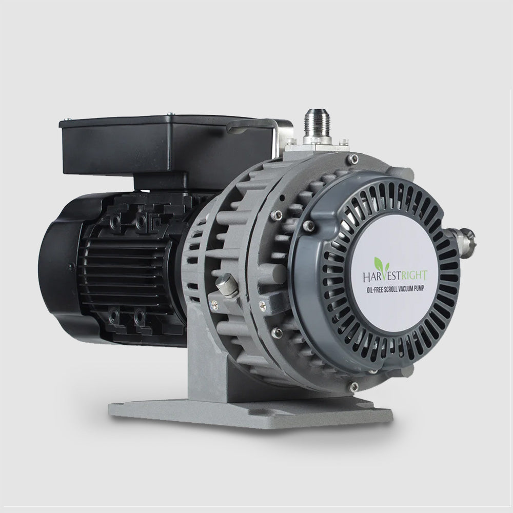 SCROLL LABS SVFHR-100 HarvestRight Oil-Free Scroll Pump – Low Profile Vacuum Pump, Refurbished