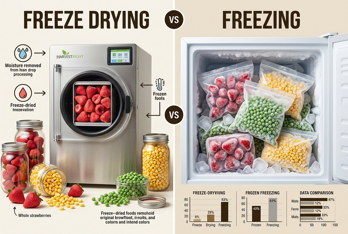Freeze Drying vs. Freezing: Which Is Better for Food Storage?