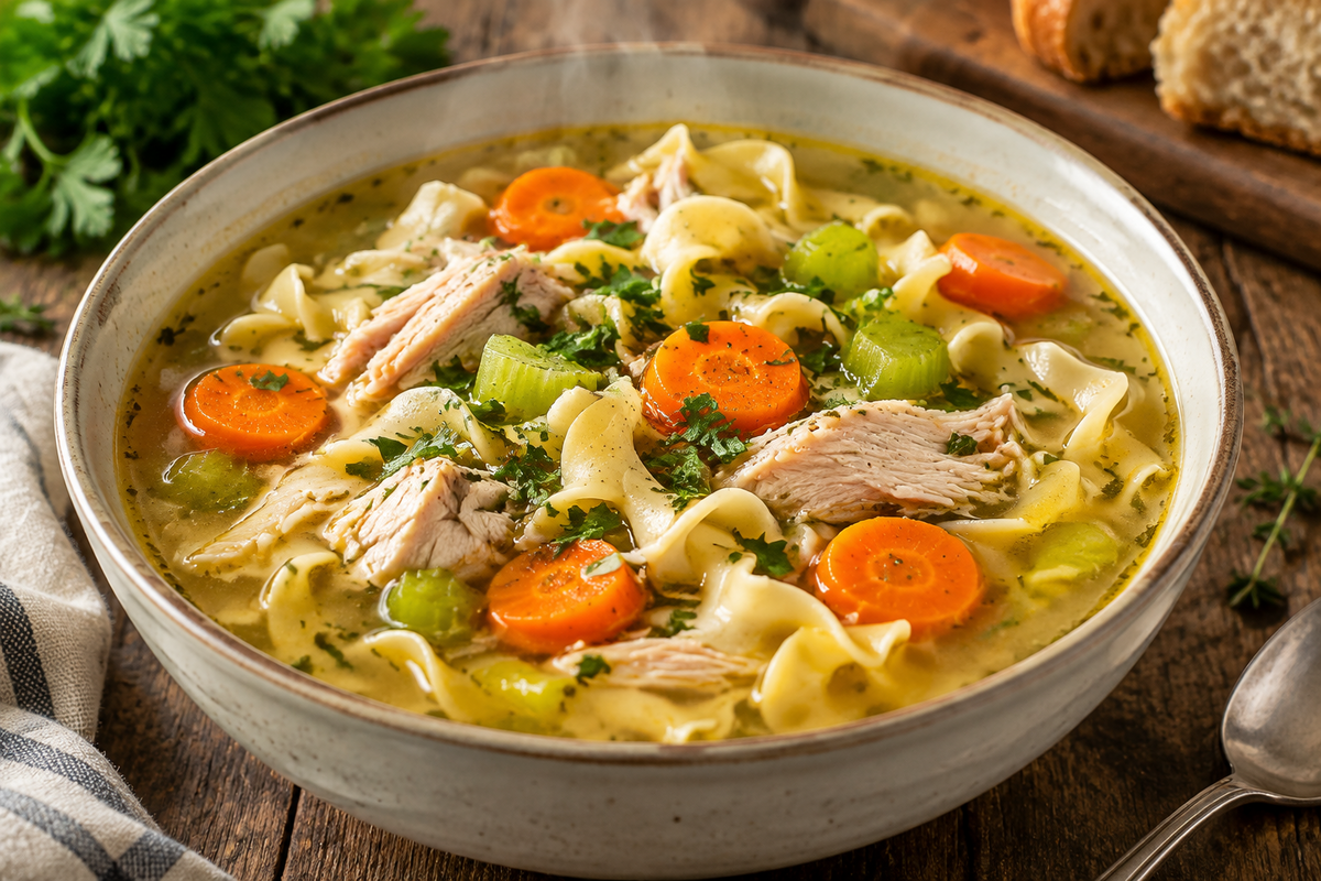 Freeze-Dried Turkey Noodle Soup Recipe