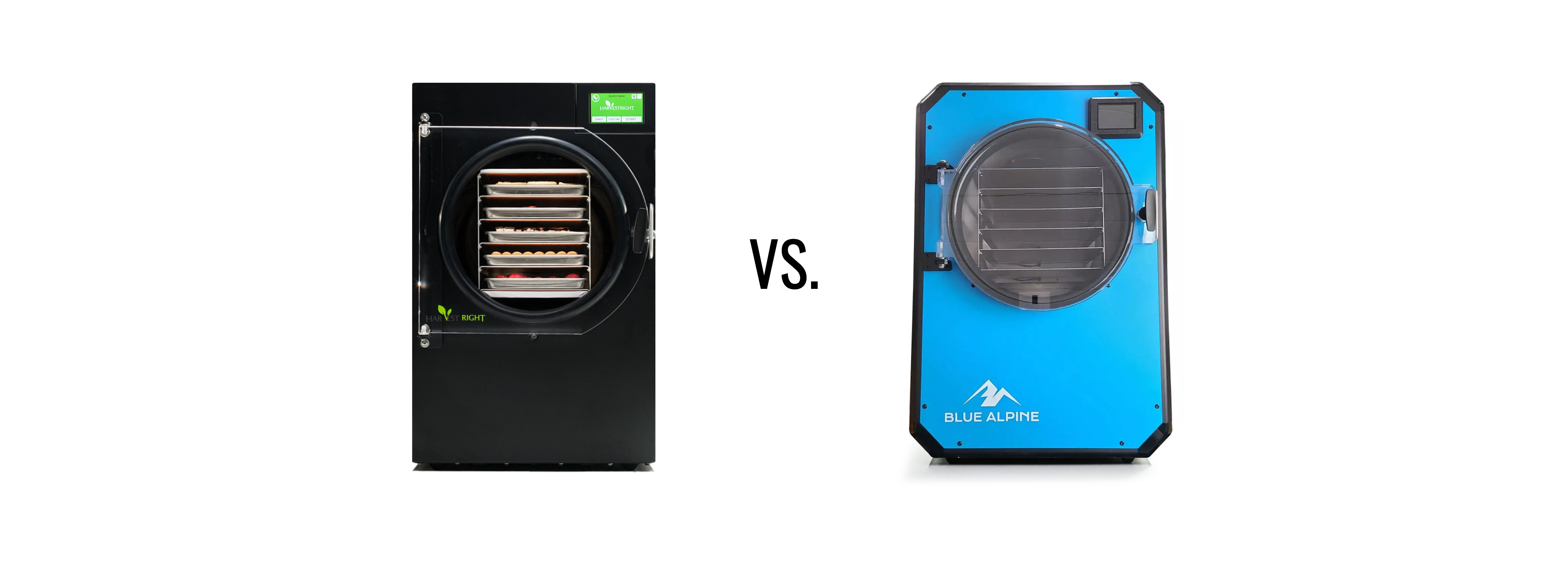 フルーガー2800DF Harvest Right vs Blue Alpine – Harvest Right - Home Freeze Dryers