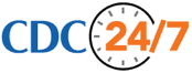 CDC 24/7 logo