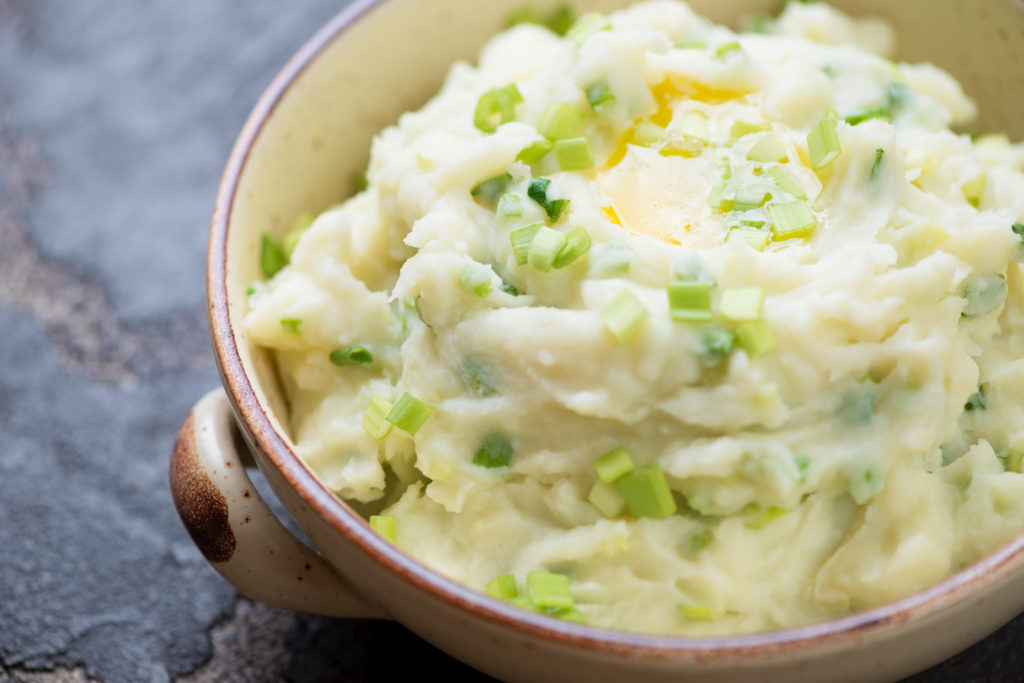 mashed potatoes