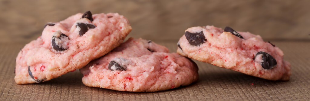 Strawberry Chocolate Chip Cookies