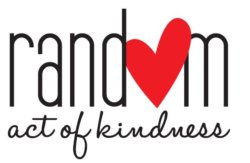 text: random act of kindness