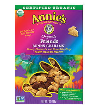 box of Annie's Bunny Grahams