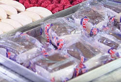 ice cream sandwiches on a tray