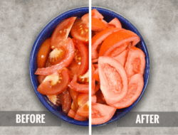 freeze dried tomatoes before and after