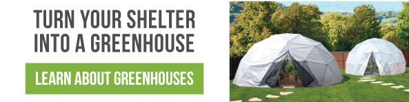 Turn your shelter into a greenhouse