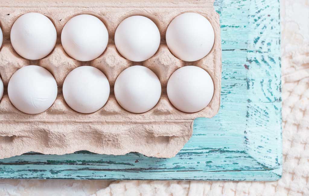 eggs in a carton