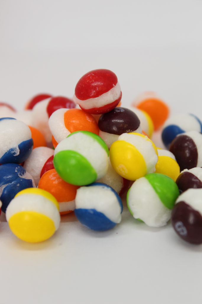 Freeze-dried Skittles