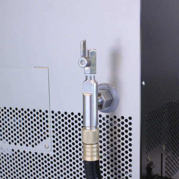 Pressure Release Valve attached to Freeze Dryer (up)